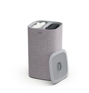 Cos pentru rufe 60L Tota Gri