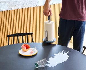 Suport pentru rola de bucatarie Hold gri